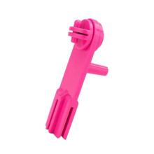 Hand-Cranked Thread Winding Machine Plastic Thread-rose red