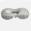 2Pcs Grey Travel Pillow U Shaped Neck Support Cushion for Sleeping Use 4