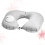 2Pcs Grey Travel Pillow U Shaped Neck Support Cushion for Sleeping Use 5