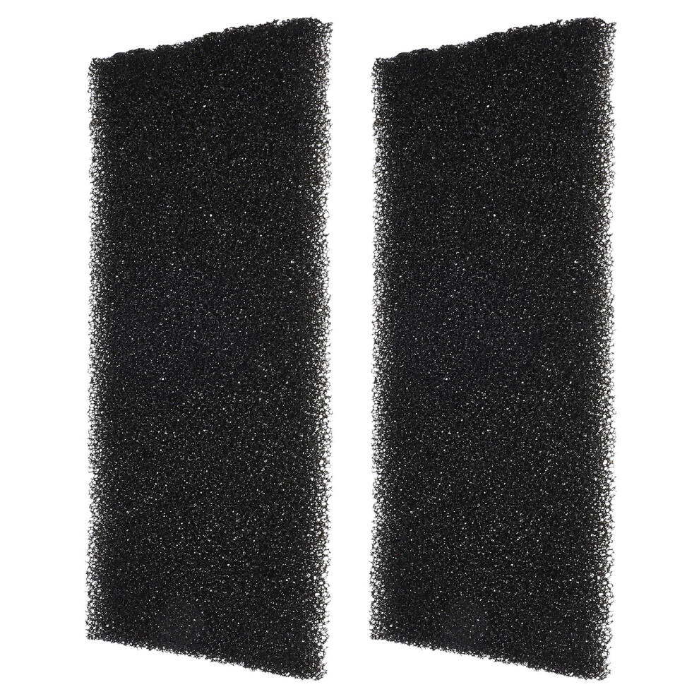 2Pcs Sponge Filter Car Blower Air Conditioning Dust Prevention Black 3723458597867