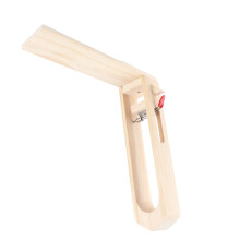 Adjustable Leather Stitching Pony Beech Wood Hand Sewing Clamp for Leatherwork