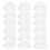 Durable Clear Sign Stands Easy Install Adhesive 100pcs 1