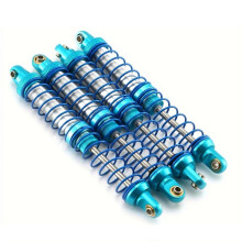 4PCS Adjustable Aluminum RC Shock Absorbers 70mm Heavy Duty for 1/10 RC Crawler Trucks