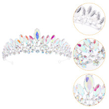 Rhinestone Crown Headband for Girl Bridal Wedding Hair Accessories