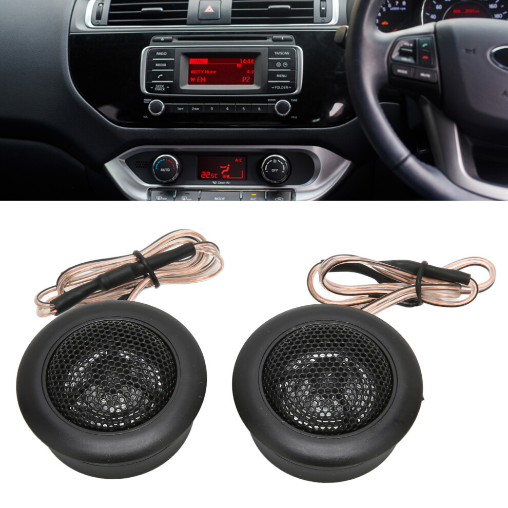 800W Car Tweeters 2Pc Dome High Sensitivity 7055741899782