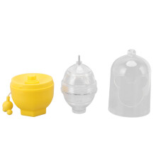 Egg Beater Handheld Egg Mixer for Home Cooking Yellow Easy Use