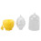 Egg Beater Handheld Egg Mixer for Home Cooking Yellow Easy Use 1