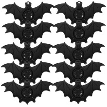Halloween Whistles 25pcs Bat Shaped Noisemakers for Kids Party Favors and Halloween Gift Bags