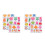 2 Sets Aufkleber, Abnehmbar Für 2