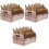 3 Sets Foldable Wedding Confetti Paper Cones with Tray 2