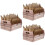 3 Sets Foldable Wedding Confetti Paper Cones with Tray 5