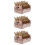 3 Sets Foldable Wedding Confetti Paper Cones with Tray 7