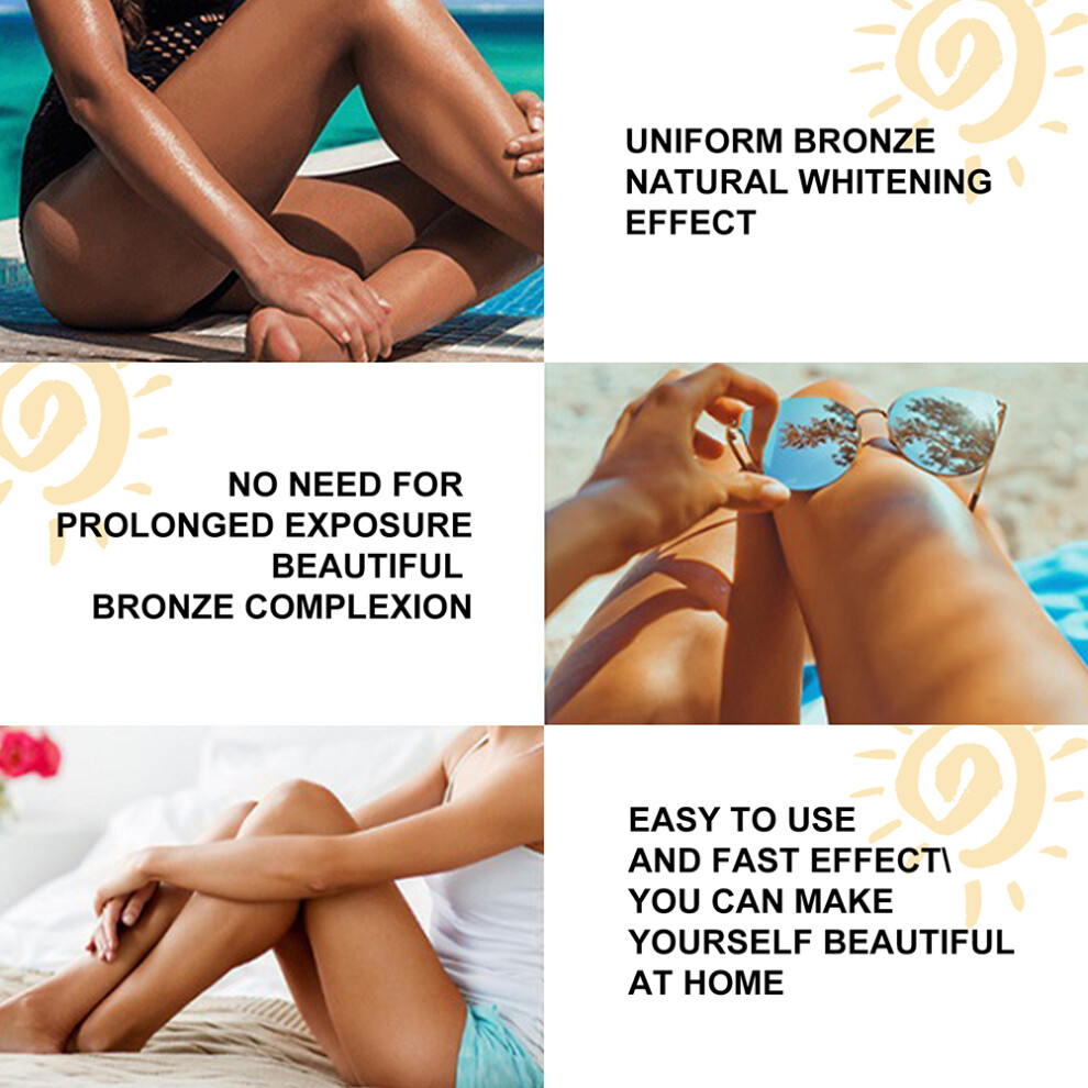 Cream Tanning Accelerator 50G Sunless Tanning Lotion With Aloe Vera