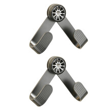 Support de couvercle de Pot réglable à motif de roue, support-4