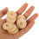 100 Pcs Decorative Decoration 2.50x2.50x0.40cm Beige 6