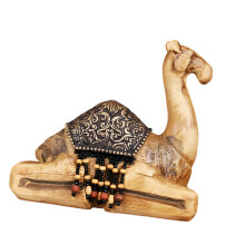 Camels Figurines Resin Camels Statues Animal Sculptures-A