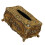 Plastic Tissue Dispenser with Quick Open Designs and-Bronze. 1