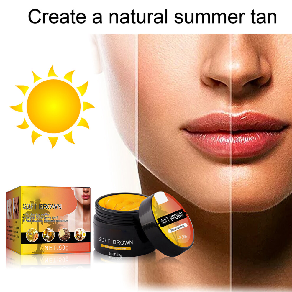 Cream Tanning Accelerator With Aloe Vera Gel 50G/100G Sunless Sunburn Care