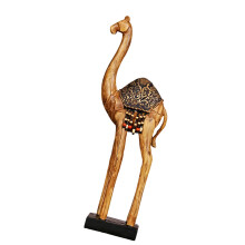 Camels Figurines Resin Camels Sculpture Statues Collectible-C