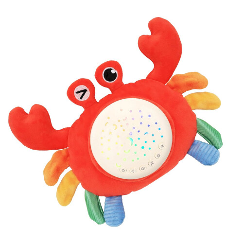 Baby Sleep Soother Nursery Decors Night Light Projector,White