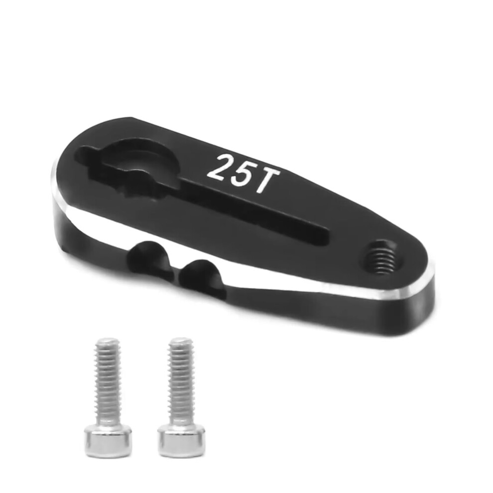 25T Metal Servo Arm Servo Horn With Precise Steering For Rc Crawler Car Compatible With Futaba, Hsp, Wltoys, Traxxas 9455672931298