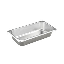 Stainless Steel Butter Holder 26.5X16.5X6.5Cm Square Container