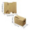 Packung mit 6 Kraftpapier-Miniaturboxen,-10 5