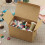 Packung mit 6 Kraftpapier-Miniaturboxen,-10 6