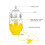 Egg Beater Handheld Egg Mixer for Home Cooking Yellow Easy Use 12