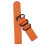 22Mmbracelet Nylon Durable Orange Acier 1
