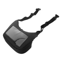 1Sac Arrière Étanche Noir Capacité Multifonction