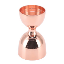 30/60ml Rose Gold Edelstahl Cocktailmaß – langlebig & hochpräzise
