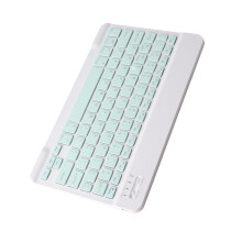 Mini Wireless 10 Inch Ultrathin Keyboard for Tablets & PCs, Green
