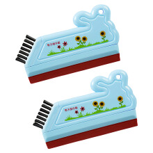 Flexibele zachte kleine ruitenwisser Glazen schraper-Blauw