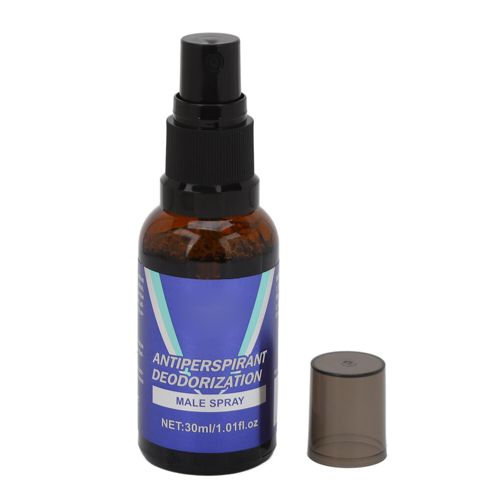 30ml Men's Antiperspirant Spray for Underarms, Deodorant & Drying