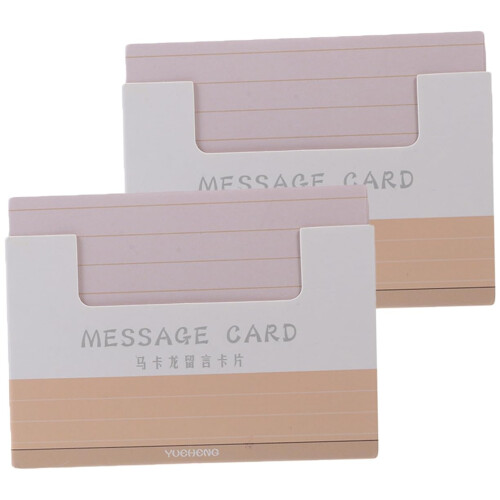 Water Resistant Colored Index Cards with Durable Design for Study, Office and Project Planning