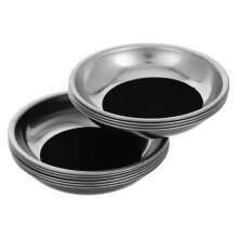 Magic Coin Trick Props Cup and Pad Set, 10 Piece Coin Vanishing Set for Magician Shows