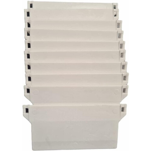 89mm Vertical Blind Weights 10 Pack White 1