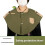 AntiScratch Bird Shoulder Pad High Collar Protective-Green 6