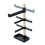 Space Saving Bike Equipment Display Rack For Storing-Black 1