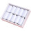 10 Variety Polyester Yarn Set for Sewing Machine and Hand-White 1