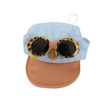Pet Sun Hat Headgear Baseball Cap Breathable Fabric For-S 1