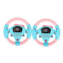 Toy Steering Wheel for Toddlers Interactive Driving Simulator Toy Durable Compact Design 2pcs
