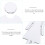 1Set Langlebiges ABS Toilettenschild Silber, Universelles Wc 5