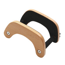 Sturdy Portable Acoustic Guitar Stand Storage Rack For-L beech