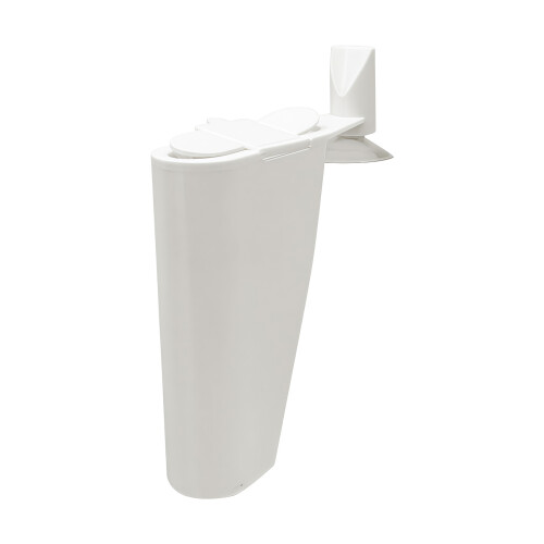 Practical Plastic Toothbrush Holder With Splash-like white