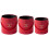 3 Stück Valentinstag-Geschenkboxen für Rosen,-Rot 1