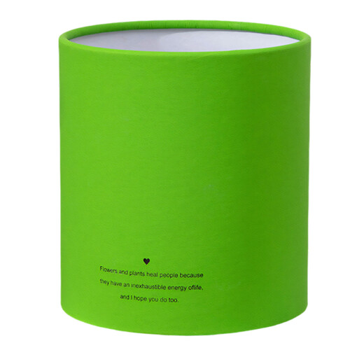 Kleine decoratieve kartonnen emmer-groen gras