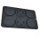 Durable 6 Section Baking Tool Multipurpose Silicone Cake-Black 1