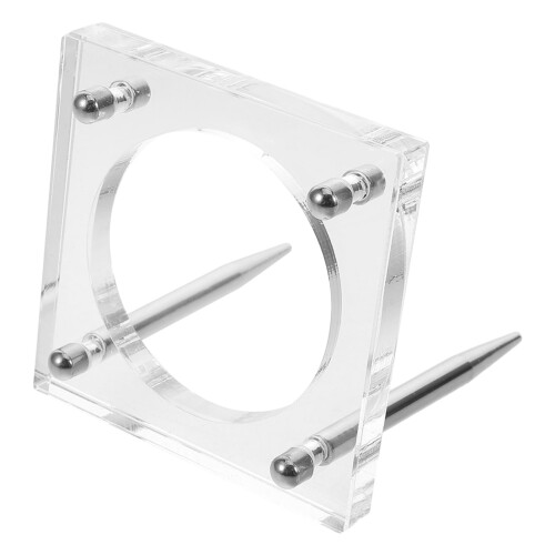 60mm Single Coin Display Case with Elegant Frame Design for Commemorative Coin Collection